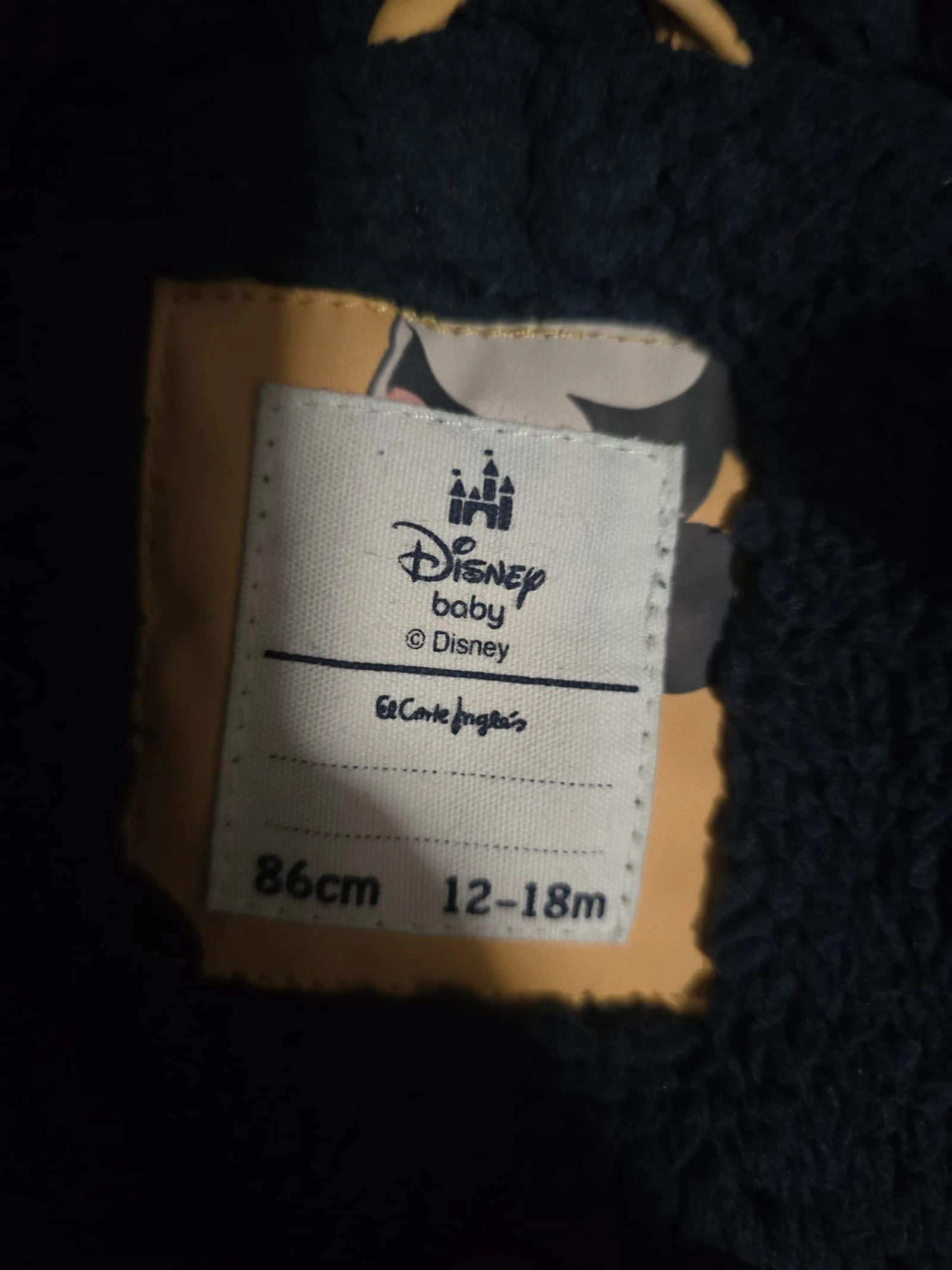 Partij van 3 babyjassen | Disney Mickey, Fagottino en El Corte Inglés | Maat 12-18 maanden – photo 2